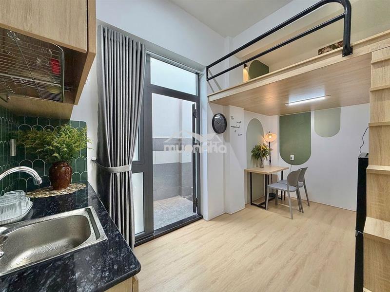 Chdv 28m2 thiết kế đẹp đủ nt, máy giặt riêng 44 phạm văn chiêu gò vấp.