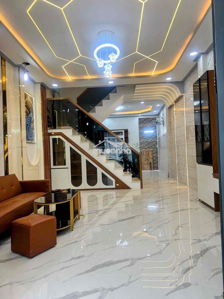 Nhà đẹp quận 6 51m2 1t2l full nội thất hẻm xe hơi - 2