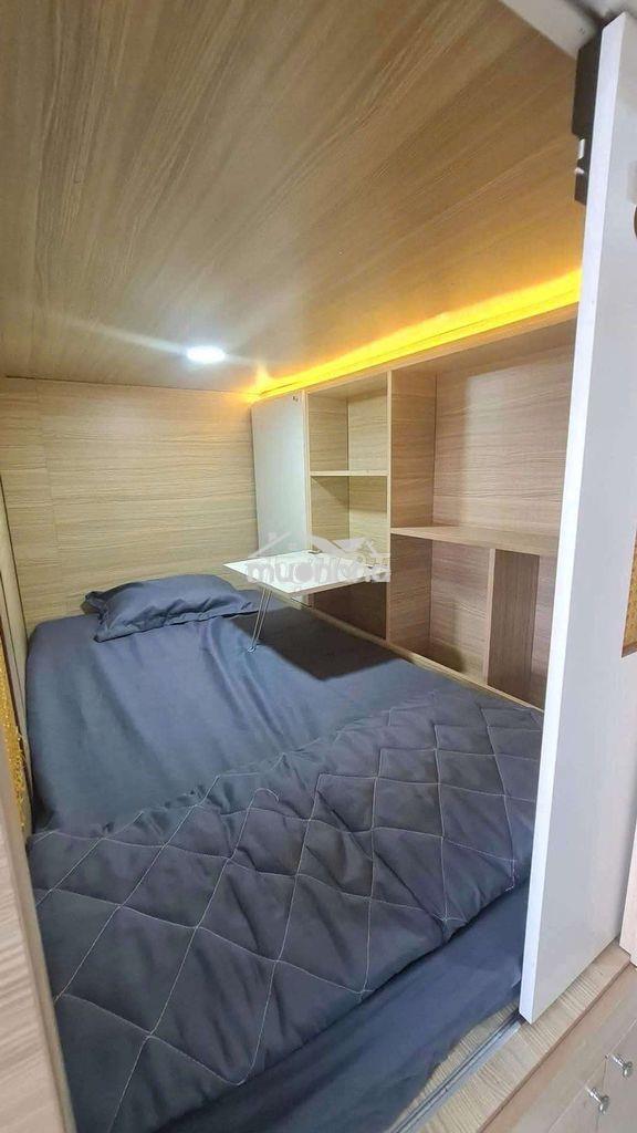 Ký túc xá sleepbox thoáng mát tại quận 10, giá từ 1tr5