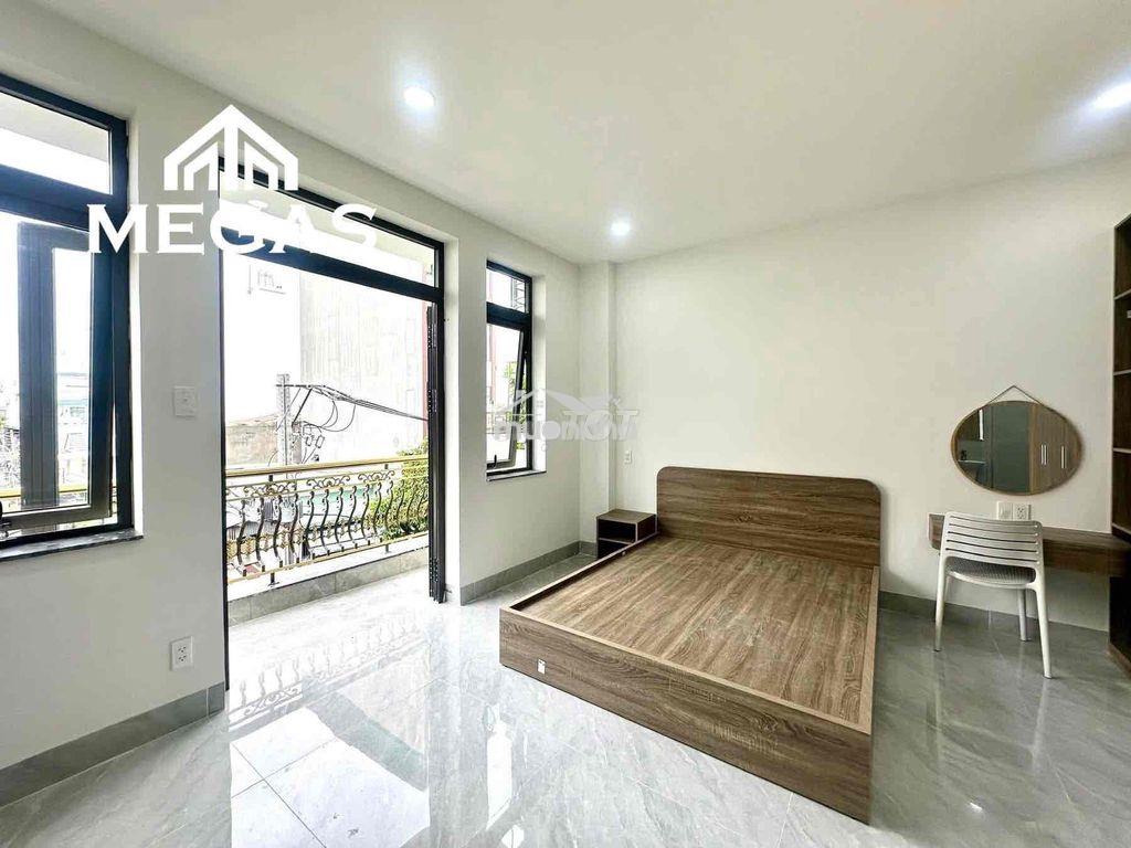 Cho thuê căn hộ mới khai trương đầy đủ nội thất bóc siu có ban công - 2