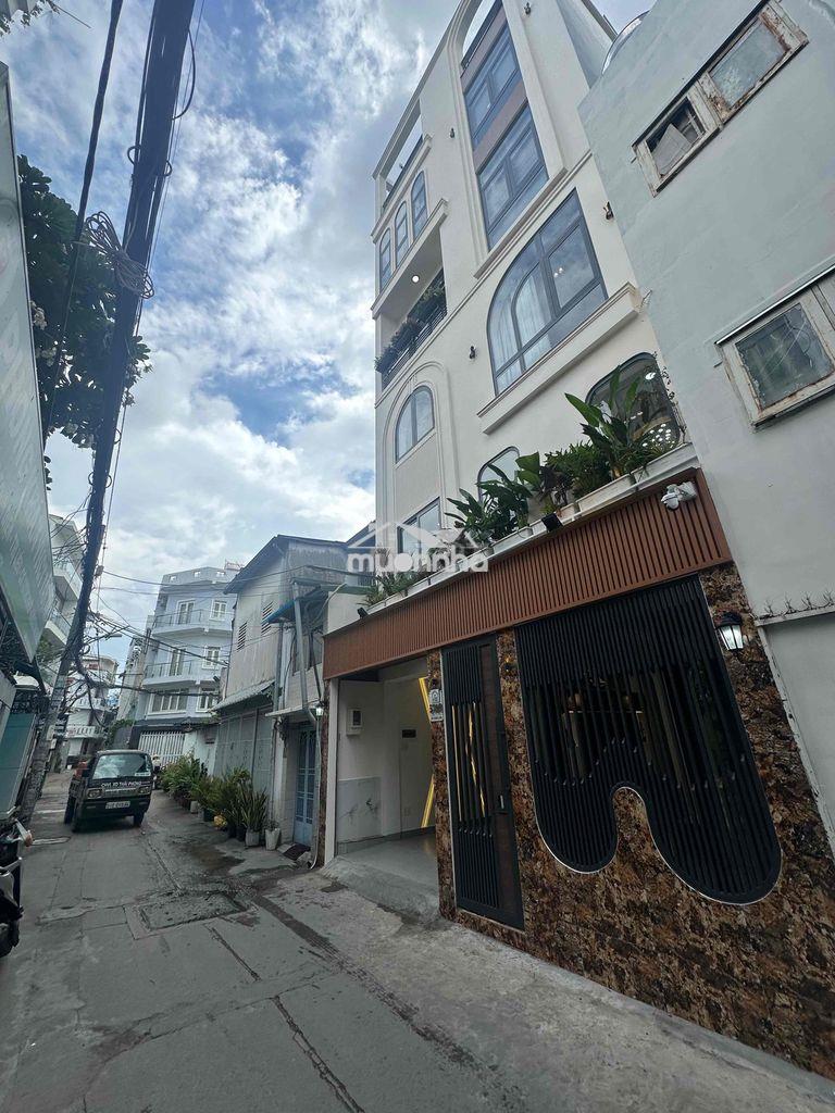 Nơ trang long - 6 tầng - full nội thất - 200m2 dtsd - xe hơi 6m thông - 2