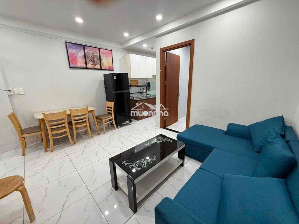 Cho thuê 2pn khu dân cư đầy đủ nội thất , chỉ xách vali vào ở 6tr - 2