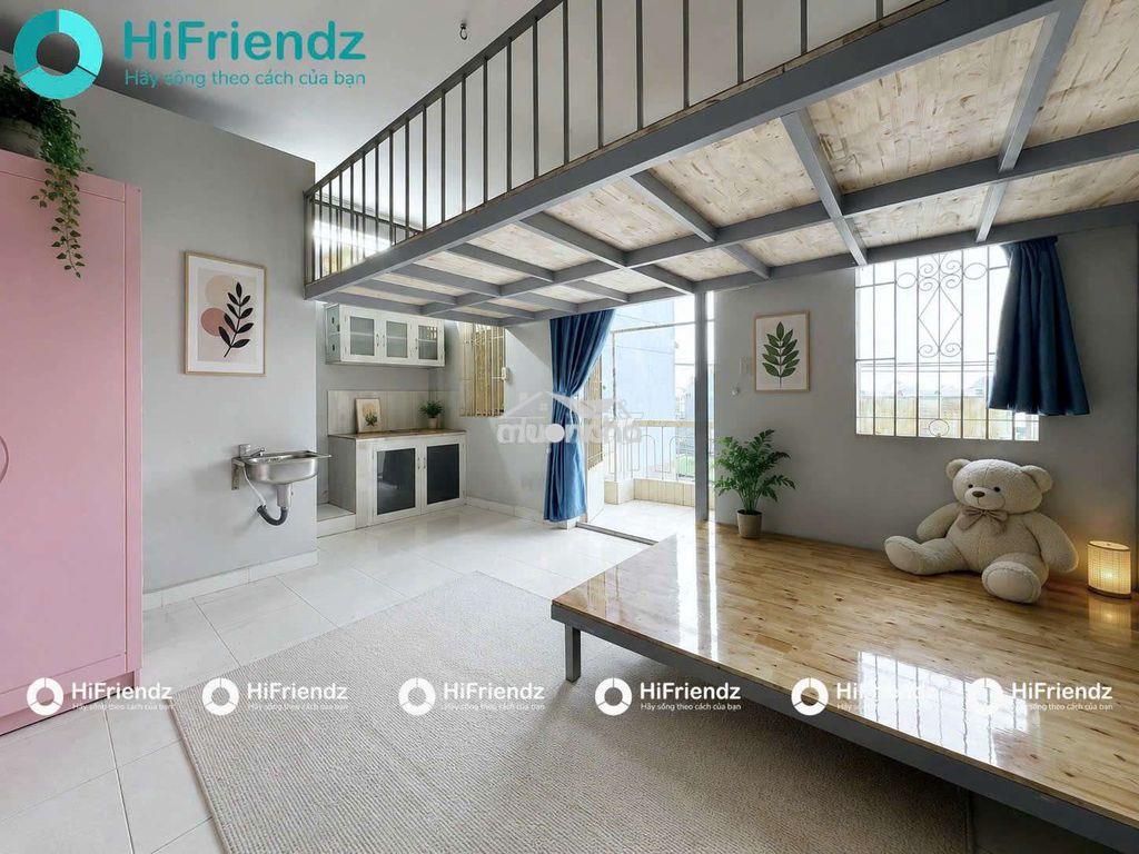 Duplex ban công 2 không gian ngủ 5tr3 đi bộ hutech uth full nội thất - 3