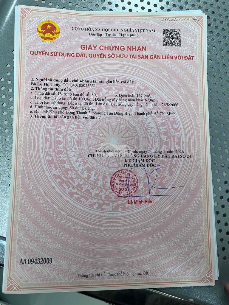 Bán nhà chính chủ tại dĩ an - 3