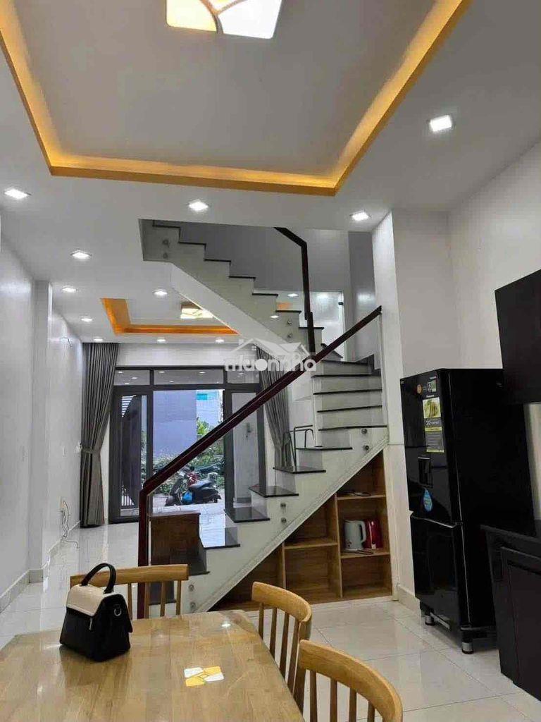 Nhà 3 tầng nội thất cơ bản sát chợ long trường và kđt đông tăng long - 2
