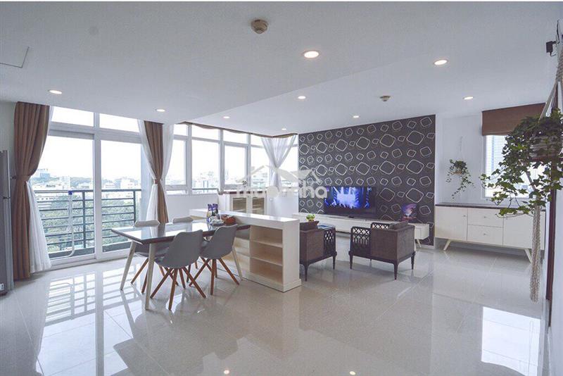 Cho thuê căn hộ chung cư hoa sen, quận 11, 100m2, 3pn, 15tr