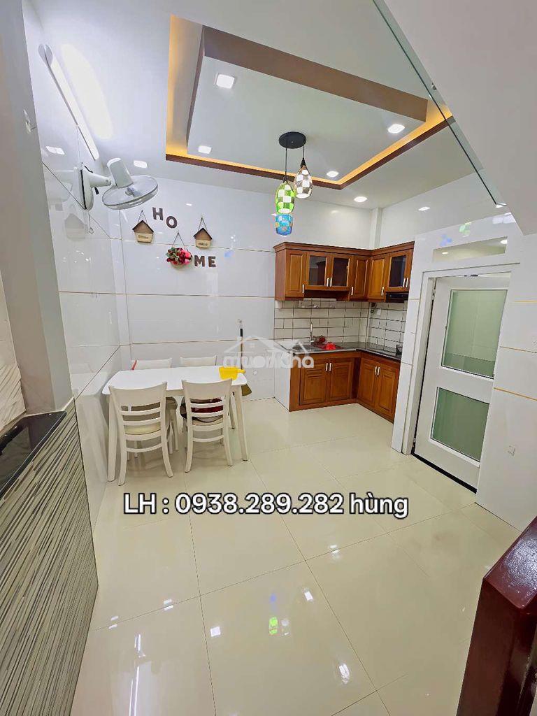 Cho thuê nhà đúc lầu mới đẹp đường số 51 p14 gò vấp 4 x8 có nội thất - 3