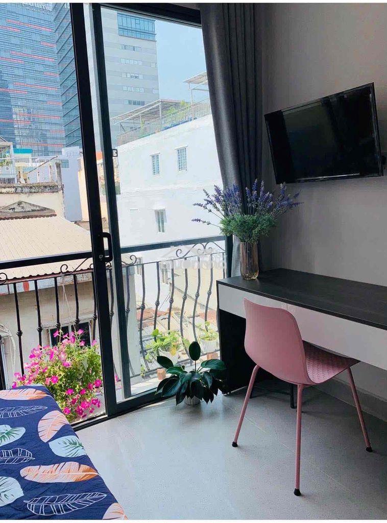 Cho thuê phòng ban công full nội thất giá rẻ gần văn lang cơ sở 1 rẻ - 4