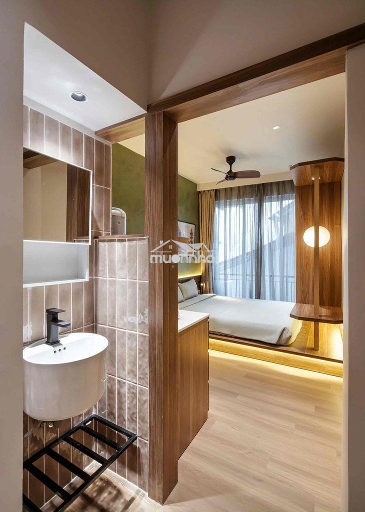 Căn hộ studio ban công có gu thiết kế đẹp trung tâm bình thạnh