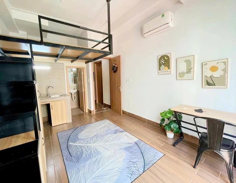 Cho thuê căn hộ có thang máy,máy giặt riêng, ban công đón ánh nắng tự nhiên - 2