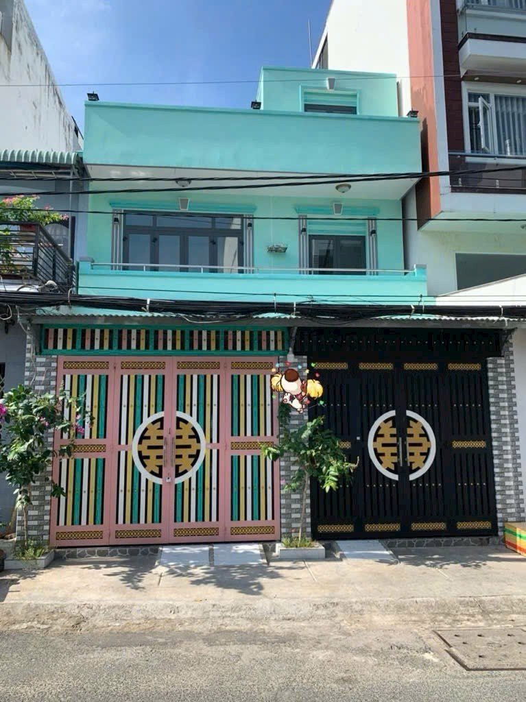 Bán nhà 1t2l 7x24 (nở hậu 14), mặt tiền nhánh phan huy ích, đường 8m ngay emart 2