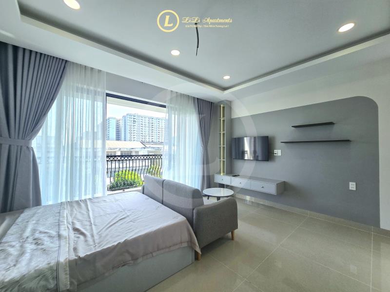 Cho thuê căn hộ ban công, full nội thất cao cấp, tách bếp an khánh, quận 2 gần cầu sài gòn  - 3