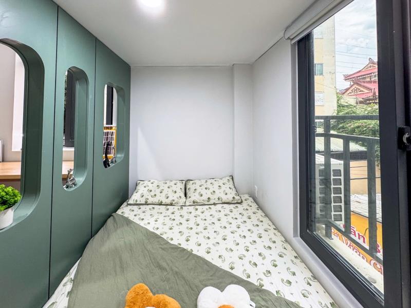 Cho thuê phòng gác lửng 2 không gian ngủ, full nội thất – nơ trang long, bình thạnh | gần vlu & iuh - 4