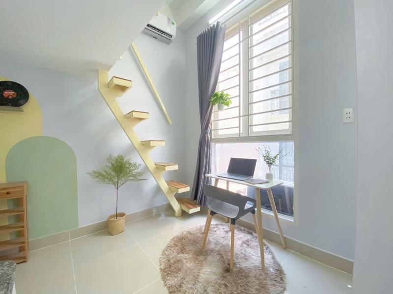 🏠 Căn hộ duplex (có gác) | có cửa sổ lớn | full nội thất | gần đh văn lang, uef, hồng bàng, hutech.