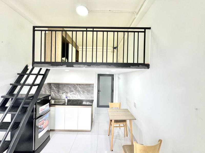 Cho thuê duplex phan văn trị – ban công – gác cao thoáng mát – gần đh văn lang - 2