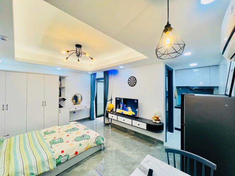 Cho thuê 1 phòng ngủ ngay đại học hồng bàng điện biên phủ bình thạnh, 3p tới quận 1 - 3