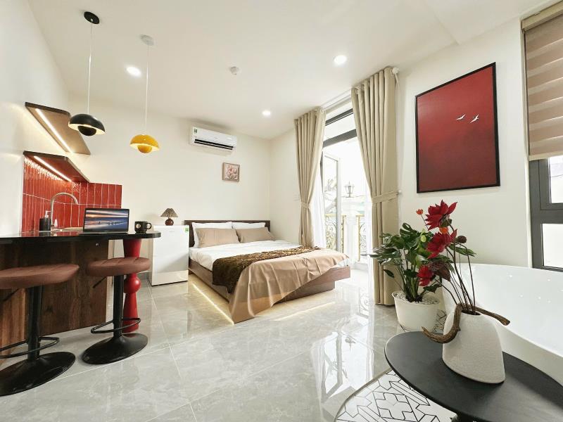 Khai trương căn hộ ban công nơ trang long, bình thạnh gần vlu, hvcb_full nội thất mới, có bồn tắm thư giãn - 2