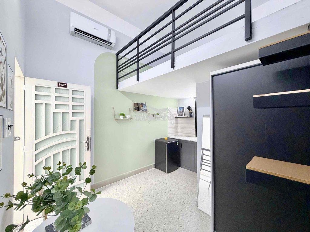 Phòng gác lửng – nguyễn văn đậu, bình thạnh - toà nhà bảo vệ - hầm xe - Ảnh 2