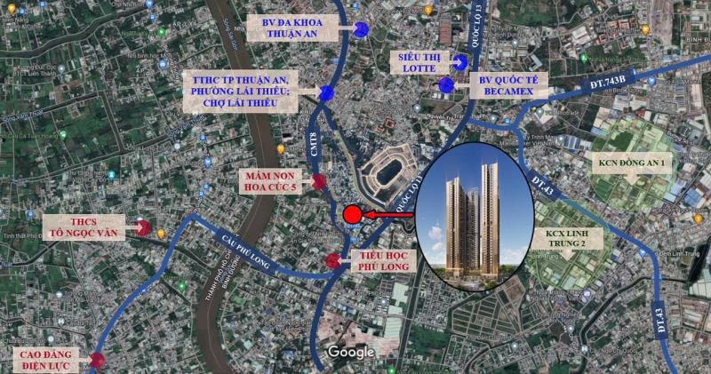Bán căn hộ at cầu phú long trạm thu phí 2.4ty 2pn2wc 64m2 - 2