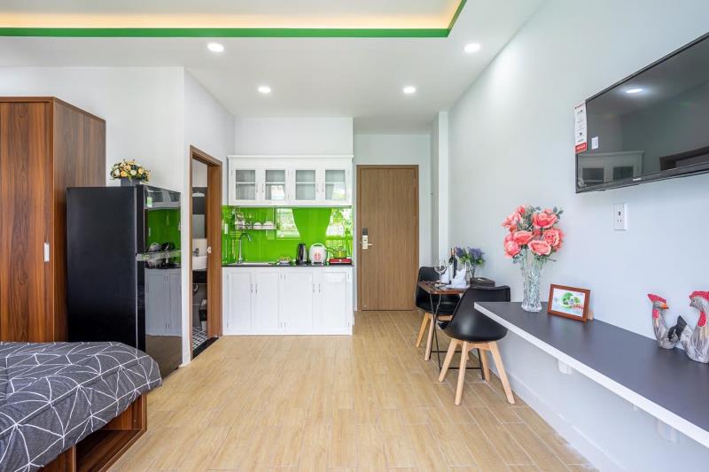 Cho thuê căn hộ ban công, đón ánh nắng tự nhiên trung tâm quận bình thạnh - 3