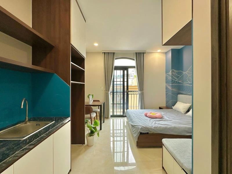 👑 Siêu phẩm studio ban công bạch đằng – mới 100% – sát sân bay tân sơn nhất