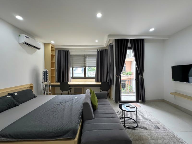 Cho thuê căn hộ cao cấp 1pn  , cửa sổ thoán mát – 30 nguyễn cửu vân, bình thạnh 