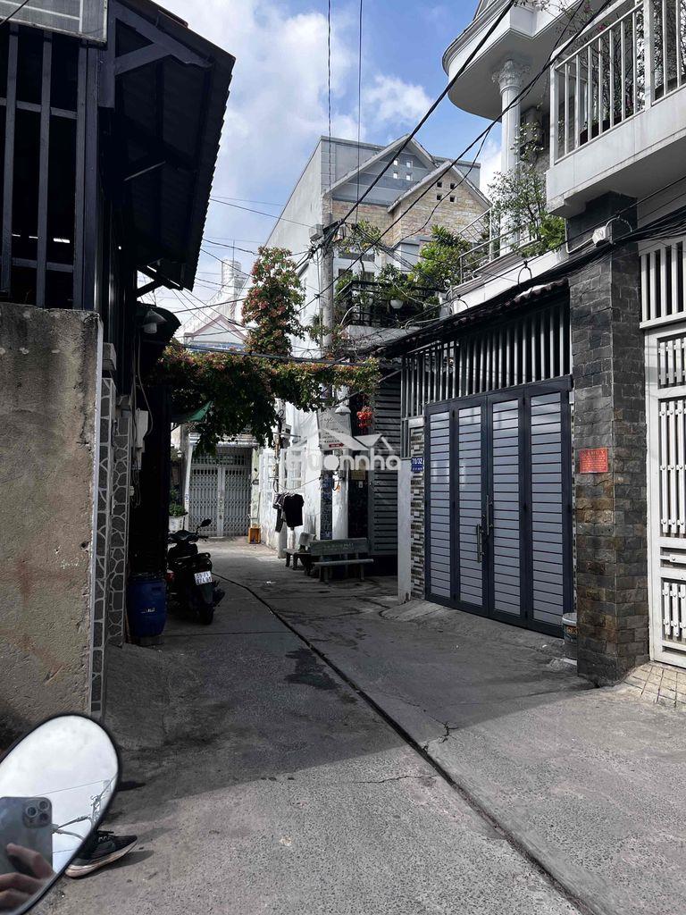 Cho thuê nhà nguyên căn 154m2-  6pn hẻm ô tô tân thới hiệp q12 - Ảnh 3