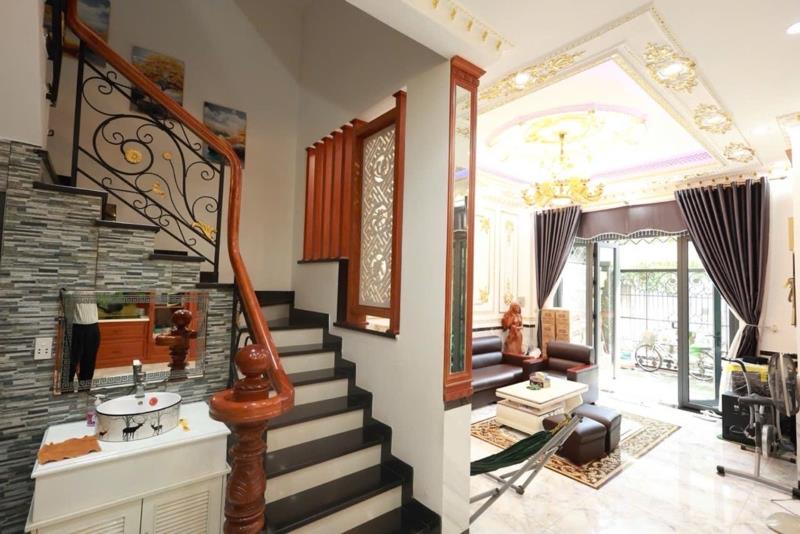 Biệt thự liền kề đông hưng thuận q12 – gara ô tô – 4 tầng – ngang 7m – 10.8 tỷ - Ảnh 3