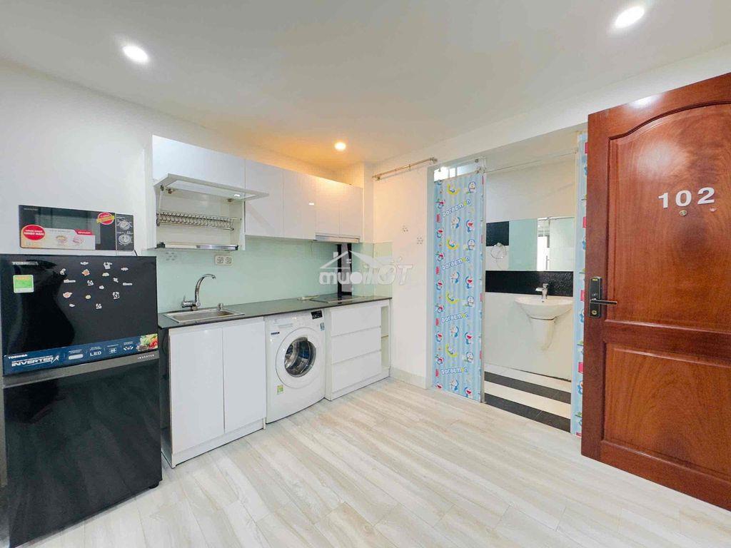 1pn thang máy, giặt riêng trần quang khải gần chợ tân định, hmc tower - Ảnh 4
