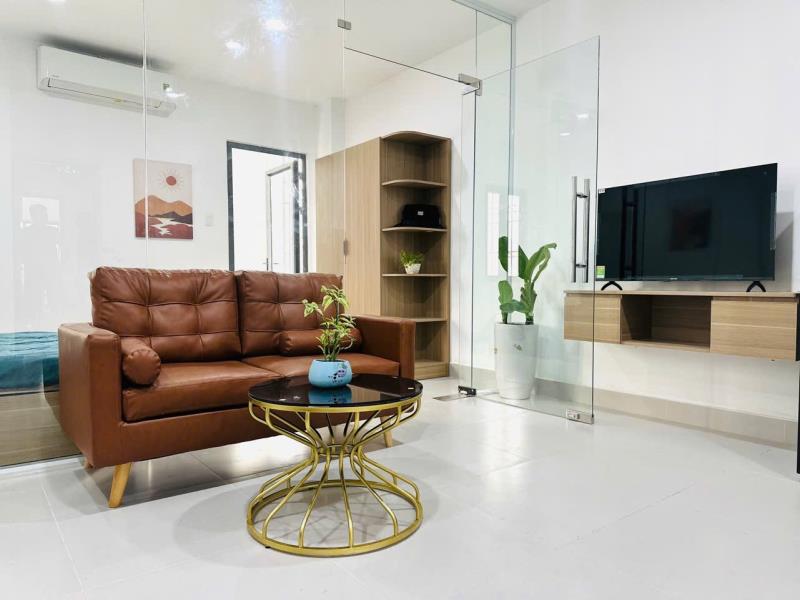 Cho thuê 1pn ban công 40m2 có máy giặt riêng ngay ngã tư phú nhuận - công viên gia định - phố ẩm thực phan xích long - Ảnh 4
