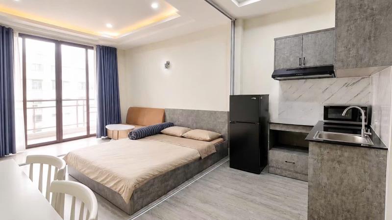 🏡 Cho thuê căn hộ - 35m2 - có ban công - full nội thất - gần đh ngoại thương (ftu), gtvt (uth), hutech - Ảnh 4