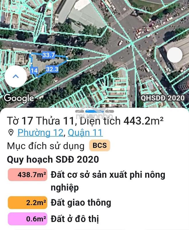 2 mặt tiền vip đường 3 tháng 2 quận 11 cũ