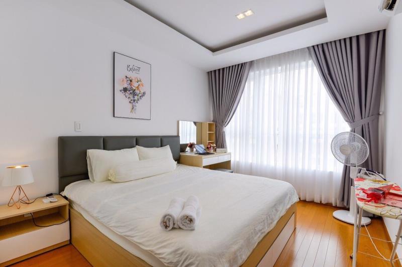 Cho thuê gấp căn hộ 2pn sông đà tower, 14b kỳ đồng - trung tâm quận 3 - nội thất cao cấp - Ảnh 4
