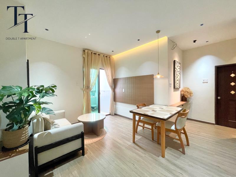 Cho thuê căn hộ 2pn ban công 50m2 có máy giặt riêng - thang máy ngay ngã tư hàng xanh - cầu thị nghè - thảo cầm viên sg - Ảnh 4