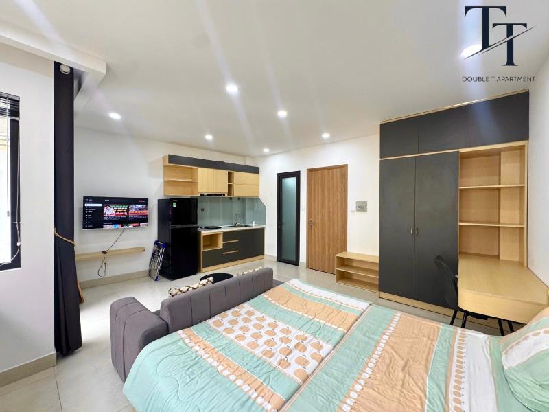Cho thuê studio ban công 30m2 có thang máy - máy giặt riêng - hẻm ô tô ngay cầu thị nghè - thảo cầm viên - ngã tư hàng xanh - Ảnh 3