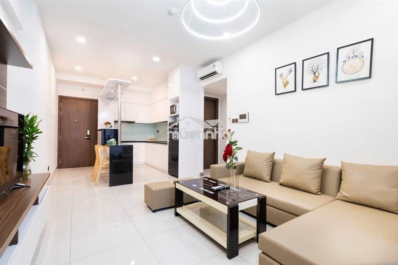 Cho thuê căn 2pn 1wc chung cư saigon royal q4 , giá 19tr đủ nội thất