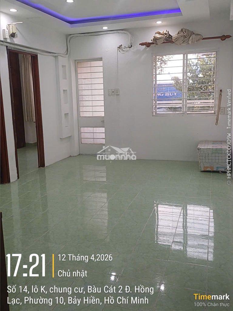 Bán cc tại bàu cát ii, 55m2, lô k có salot để ô tô. - Ảnh 2