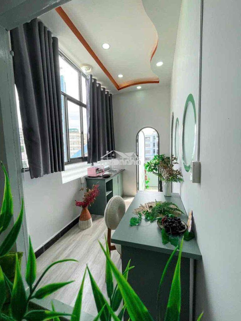🔥2 phòng ngủ full nội thất ban công free xe q3 cmt8 ngay trung tâm