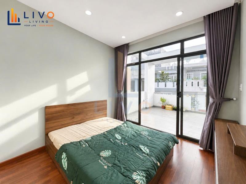 1 phòng ngủ 2 sân thượng rộng 55m2 - ngay phan đăng lưu - vincom nguyễn xí - lê quang định