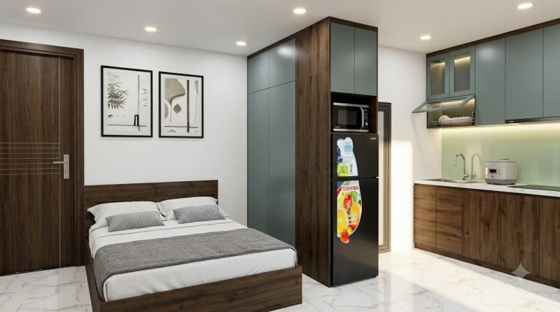 Căn hộ studio,1 phòng ngủ,2 phòng ngủ full nt gần phạm văn đồng , nguyễn thái sơn , hoàng minh giám , bạch đằng , hồng hà   - Ảnh 3
