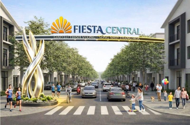 Fiesta central bình dương - nhà phố 2 mặt tiền đại lộ lê lợi – cơ hội vừa ở vừa kinh doanh  - Ảnh 3