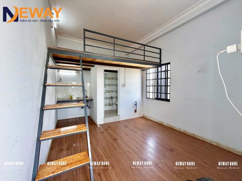 Trọ gác phòng rộng ban công có thang máy - gần đại học văn hiến, công thương, đầm sen