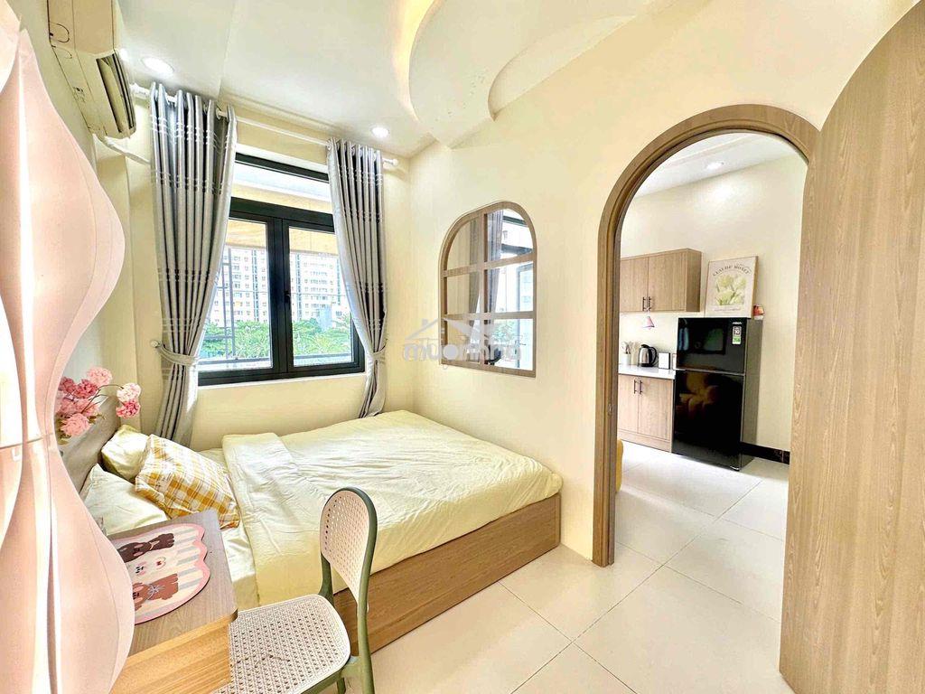 Căn hộ đẹp 1pn riêng tách bếp, ban công lớn thoáng rộng rãi tiện đi q1 - Ảnh 2