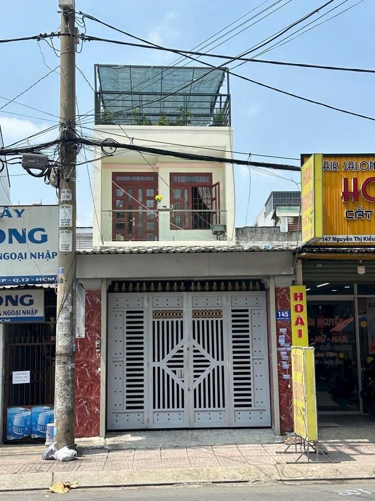 🆘 Giảm nửa tỷ - bán nhà 1t2l 4,1 x 24 mặt tiền nguyễn thị kiểu, gần lê văn khương