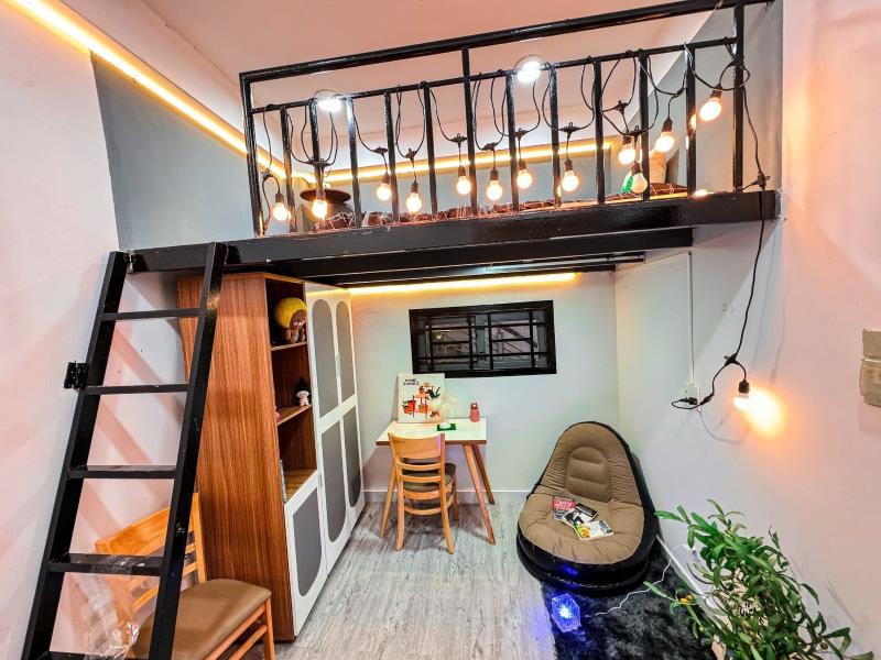 Phòng có gác siêu đẹp