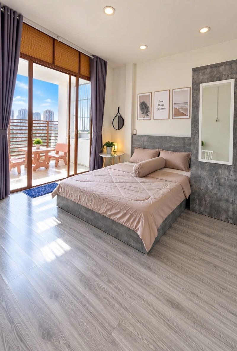 ✨ Căn hộ 35m² có ban công – full nội thất – gần hutech, uth, ftu ✨