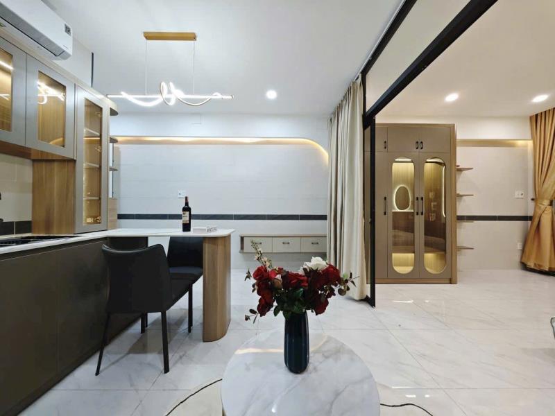 Căn hộ mới 100%_thang máy_điện biên phủ_gần ngã tư hàng xanh_metro tân cảng_hutech_uef_thuận tiện di chuyển quận 1,3, phú nhuận  - Ảnh 3