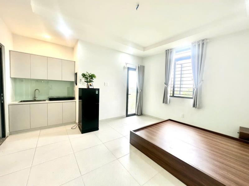 Cho thuê studio ban công cửa sổ lớn full nội thất tại đặng thùy trâm - Ảnh 4
