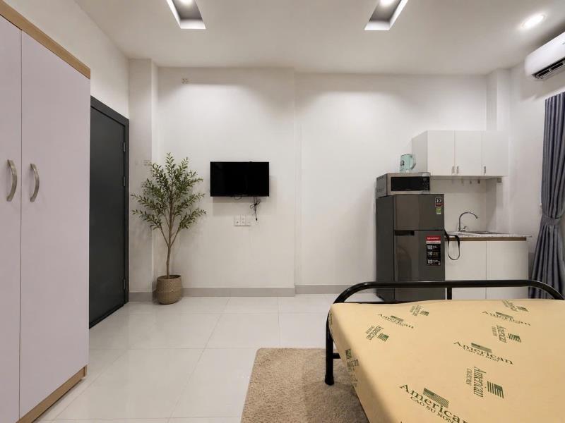 Cho thuê căn hộ hiện đại full nội thất đường nhiêu tứ quận phú nhuận, thuận tiện đi q1 - gần hutech, ngoại thương, văn lang - Ảnh 4