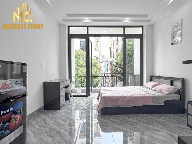 Khai trương phòng ban công full nt new 100% - thang máy - mặt tiền gần bà chiểu, phú nhuận - 7.5tr